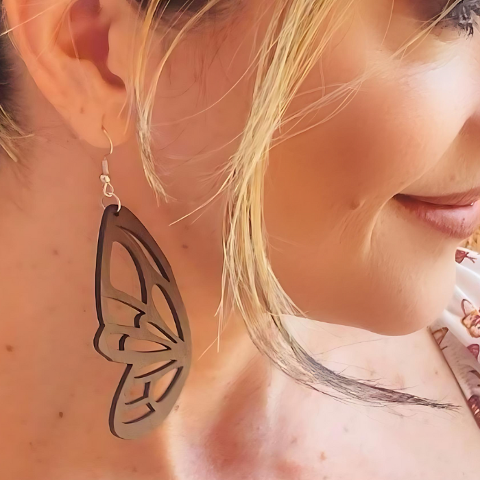 New Creation Butterfly Wing Earrings